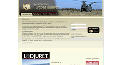 Desktop Screenshot of flygbasjagarna.se